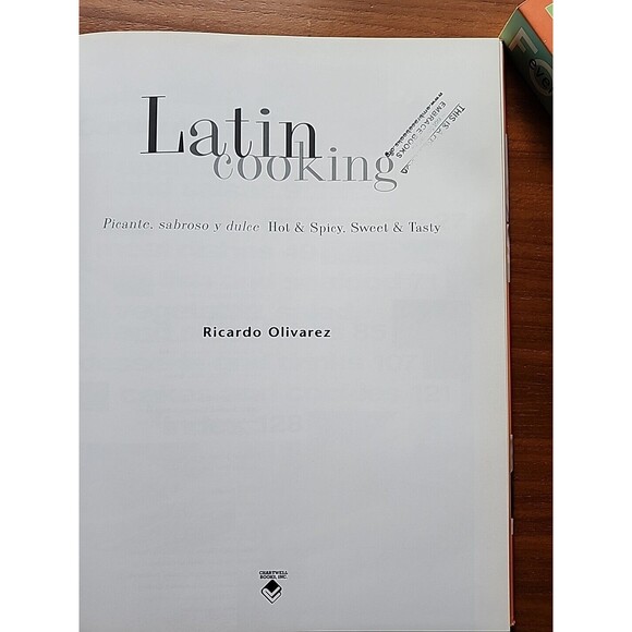 Latin Cooking Ricardo Olivarez HCDJ Illustrated 1999 - Picture 9 of 16